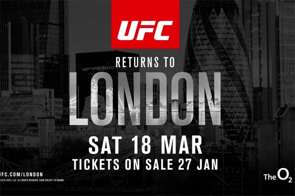 ”UFC: Fight Night London” je dobio glavnu borbu večeri!