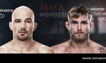 Sada je i zvanično! Gustafssona protiv Glover Teixeire na petoj UFC priredbi u Švedskoj!