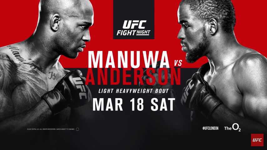Video najava za “UFC London: Manuwa vs. Anderson” (VIDEO)