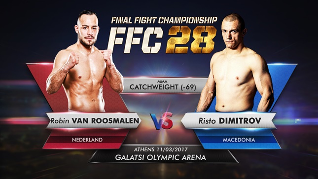 Robin Van Roosmalen protiv Risto Dimitrova na FFC28!