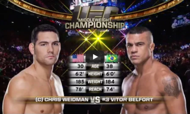 Besplatna borba “Chris Weidman vs. Vitor Belfort” (VIDEO)
