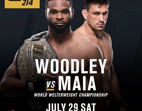 ZVANIČNO! Tyron Woodley protiv Demian Maia-e na UFC214!