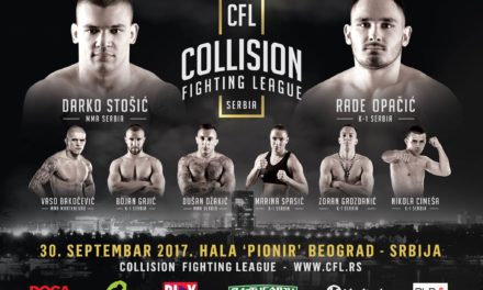 Saznajte zvaničan datum i mesto održavanja prve priredbu “Collision Fighting Leaguea”u Beogradu!