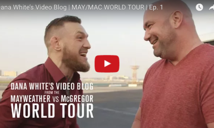 Pogledajte video blog Dana Whitea  pod nazivom “McGregor vs Floyd Mayweather world tour”