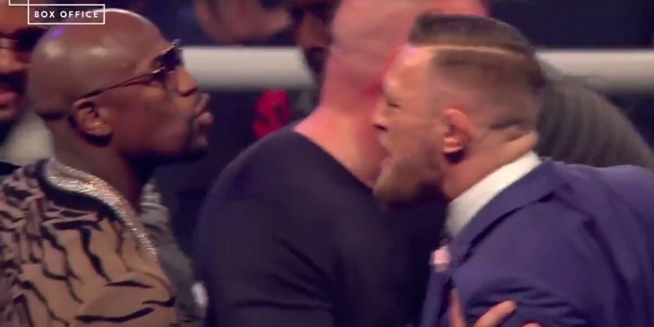 Pogledajte današnje suočavanje između Mayweathera i McGregora! (VIDEO)