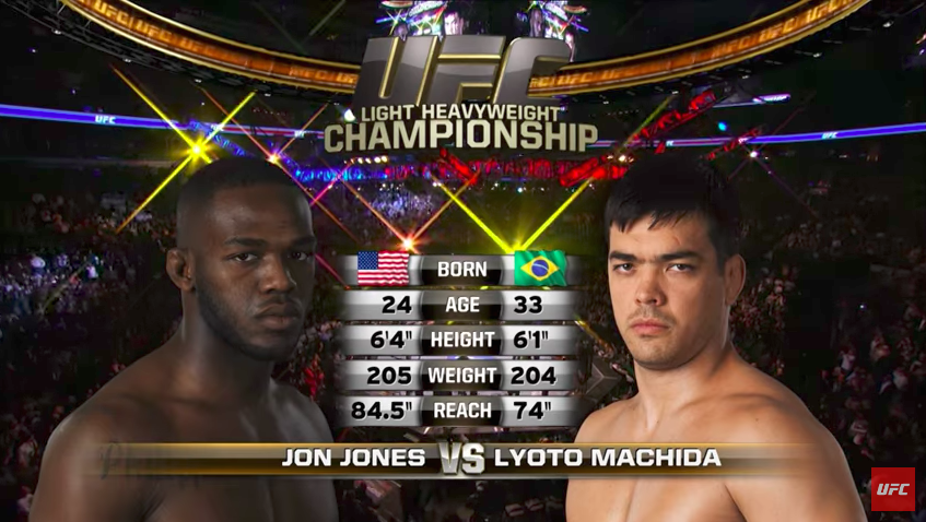 UFC nas časti borbom “Jon Jones vs. Lyoto Machida” (VIDEO)