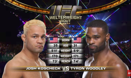 Besplatna borba “Tyron Woodley vs Josh Koscheck”! (VIDEO)