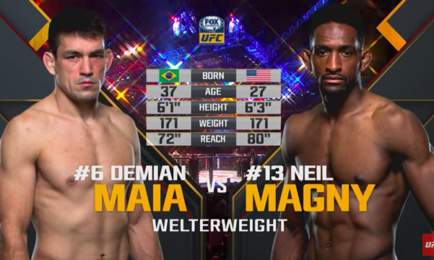 Prisetimo se borbe između Demian Maiae i Neil Magnya! (VIDEO)