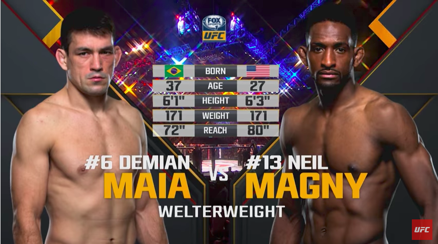 Prisetimo se borbe između Demian Maiae i Neil Magnya! (VIDEO)