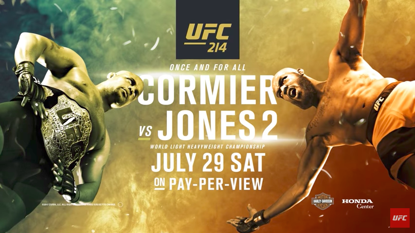 Video najava za UFC214: Cormier vs. Jones “Poštovanje”! (VIDEO)