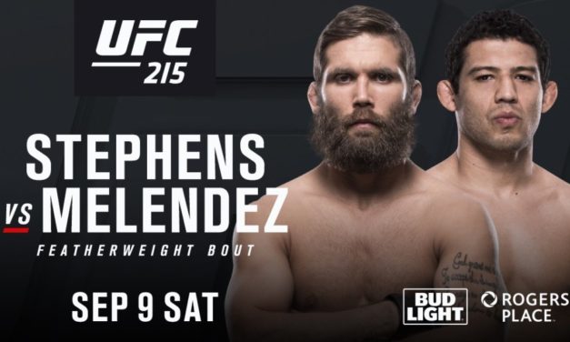 UFC 215: Gilbert Melendez protiv Jeremy Stephensa!