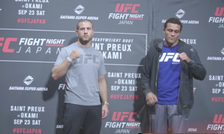 Suočavanje boraca uoči UFC-a u Japanu! (VIDEO)