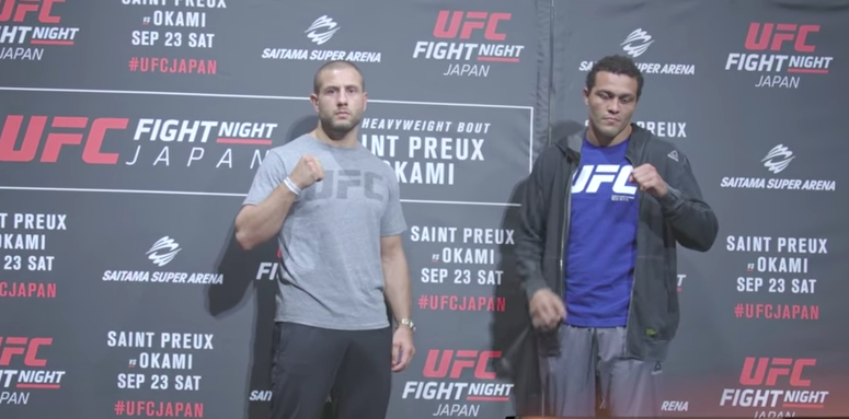 Suočavanje boraca uoči UFC-a u Japanu! (VIDEO)