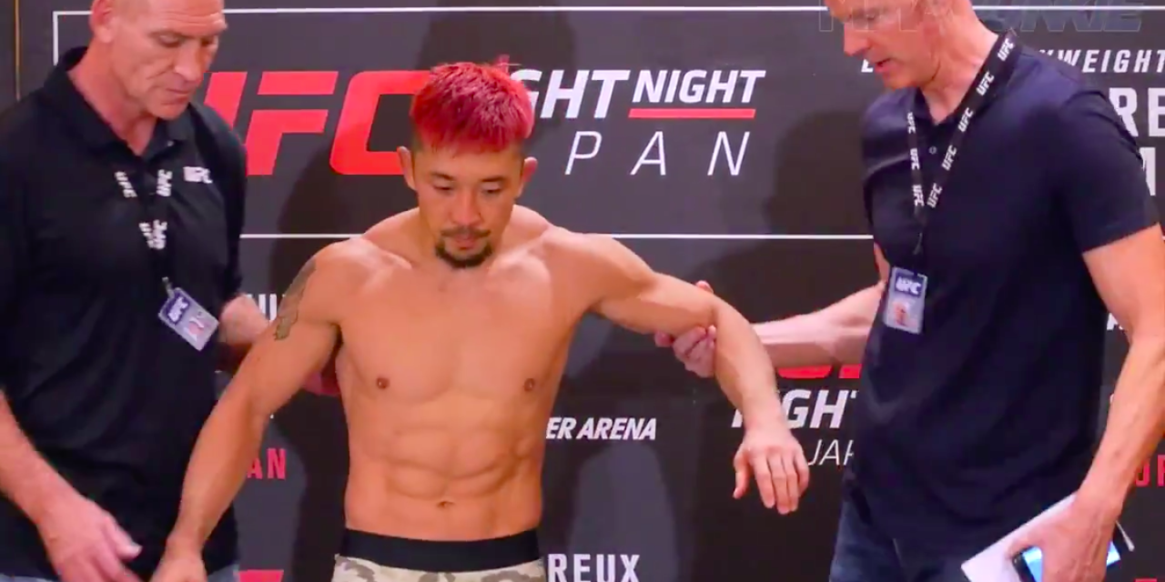 Hirota sklonjen sa UFC u Japanu, zamalo pao sa vage zbog preteranog skidanje kilograma!