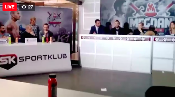 Vaso Bakočević napao Bugarina na konferenciji za štampu uoči “MEGDAN2”! (VIDEO)