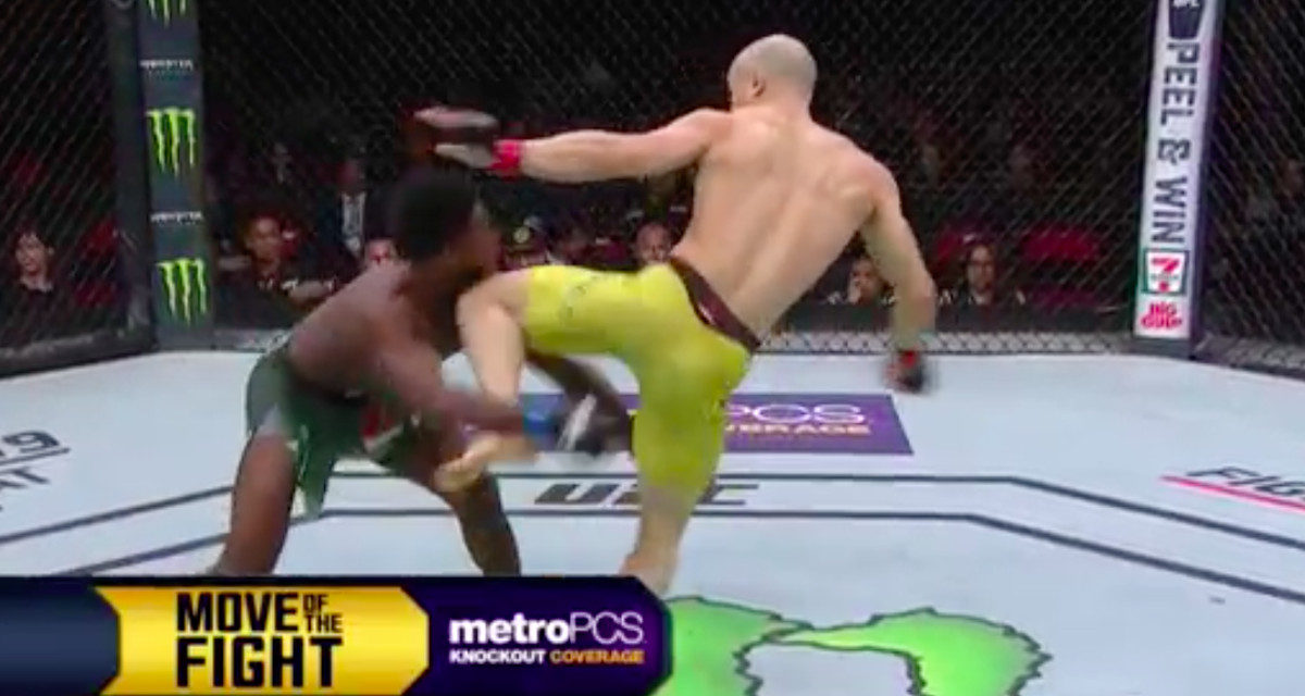 UFC Fight Night 123: Moraes brutalnim nokautom pobijedio Sterlinga, Swanson tapkao na giljotinu
