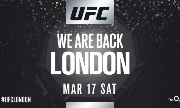 Tri borbe postale zvanične za UFC u Londonu!