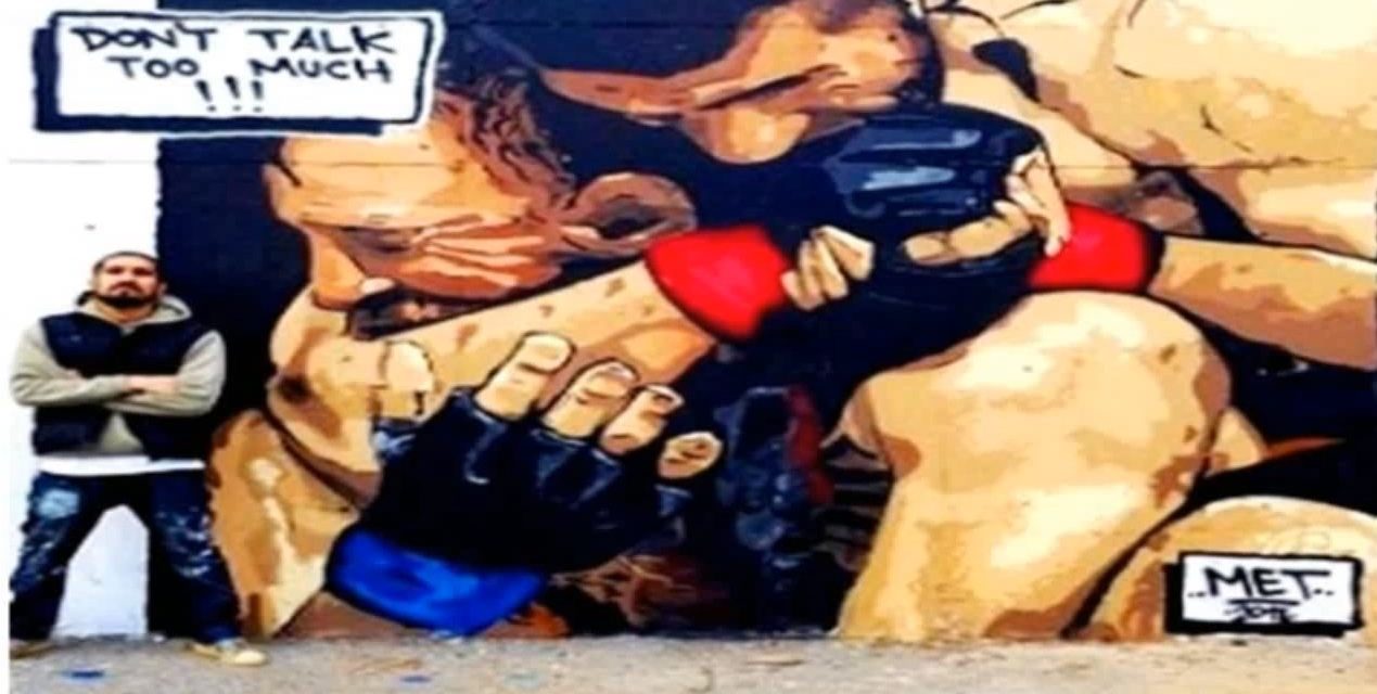 Habibov mural kako davi Konora urađen u Istanbulu! (VIDEO)