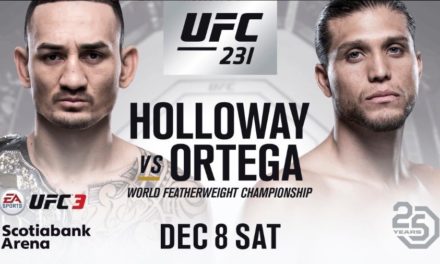 Borba Maxa Hollowaya protiv Briana Ortege najavljena za UFC 231 (VIDEO)